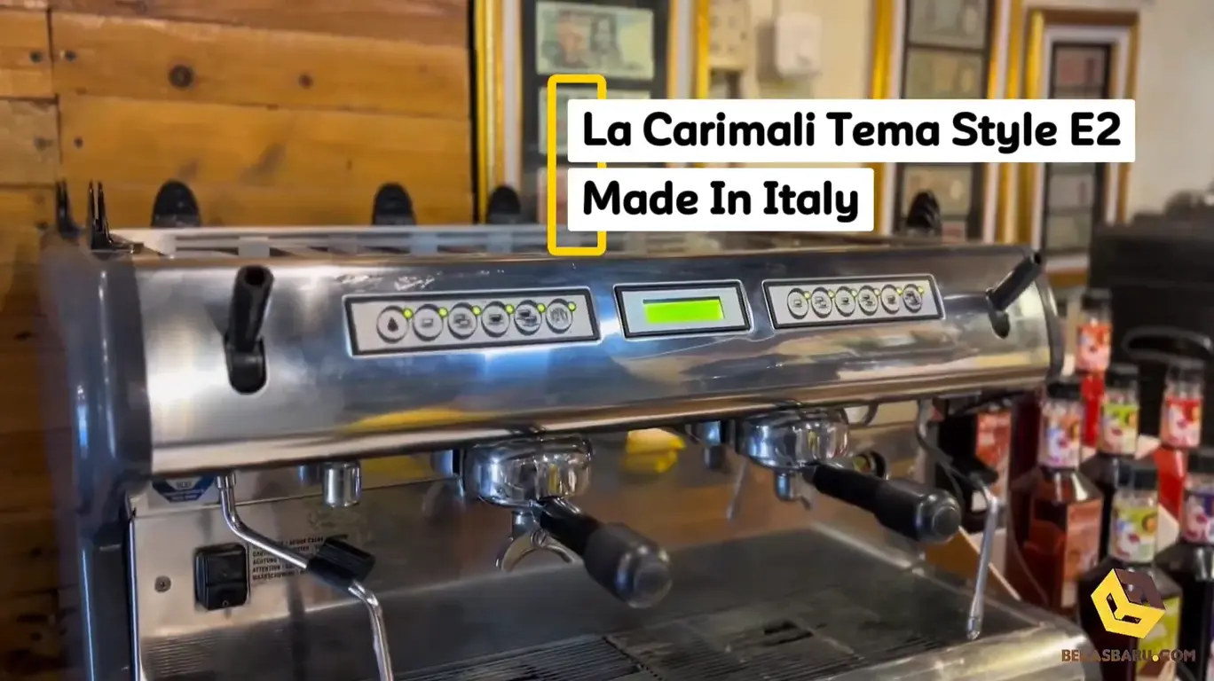 La Carimali Tema Style E2 (2010): Mesin Espresso Italia Bekas yang Masih Bertenaga